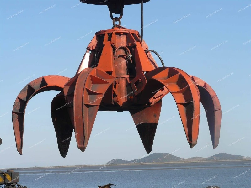 Enjue hydraulic orange peel grab Enjue hydraulic orange peel grab