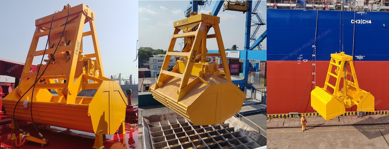 electric-hydraulic clamshell grabs electric-hydraulic clamshell grabs