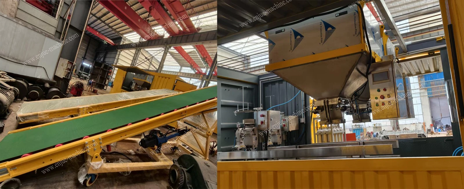 containerized bagging machine