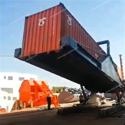 40'Container Tilter For Unloading