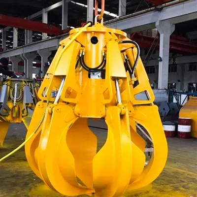 Crane Orange Peel Grab