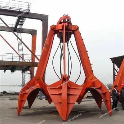 Electric-hydraulic Orangepeel Grabs For Bridge Crane