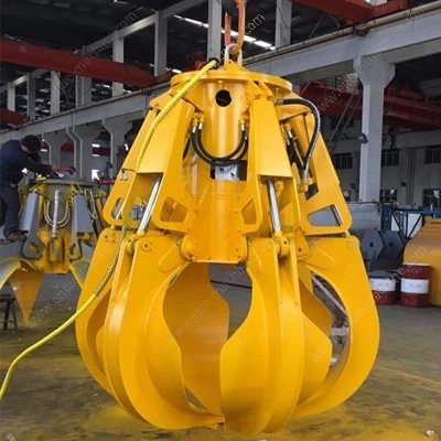 Electro-hydraulic Orange Peel Grabs