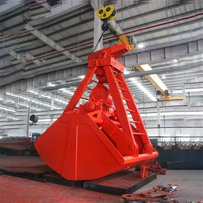 Mechanical Clamshell Four Roped Grab