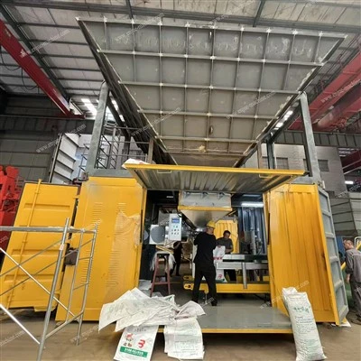 Containerized Mobile Bagging Machine
