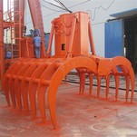 Packing Straw Grab Bucket